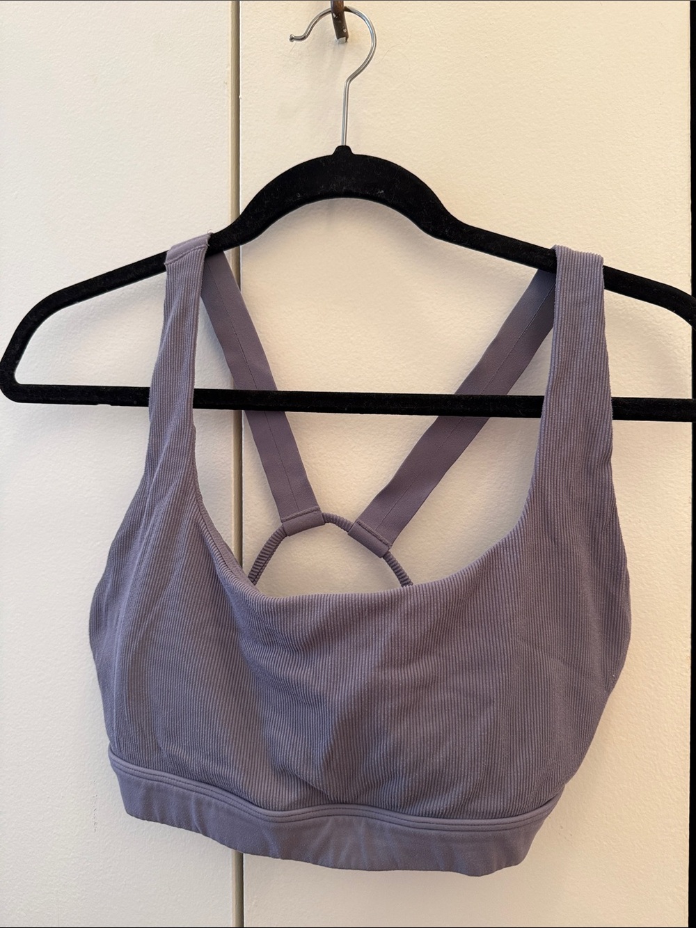 Athleta Everyday Scoop Neck Sports Bralette - Lavender